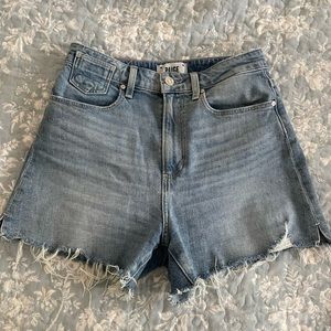 Paige Dani Super High Waist Cutoff Shorts